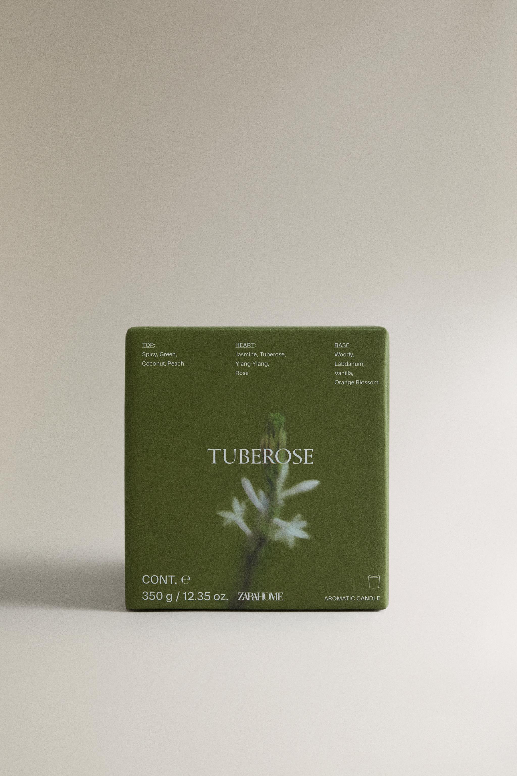 (350 G) BOUGIE PARFUMÉE TUBEROSE